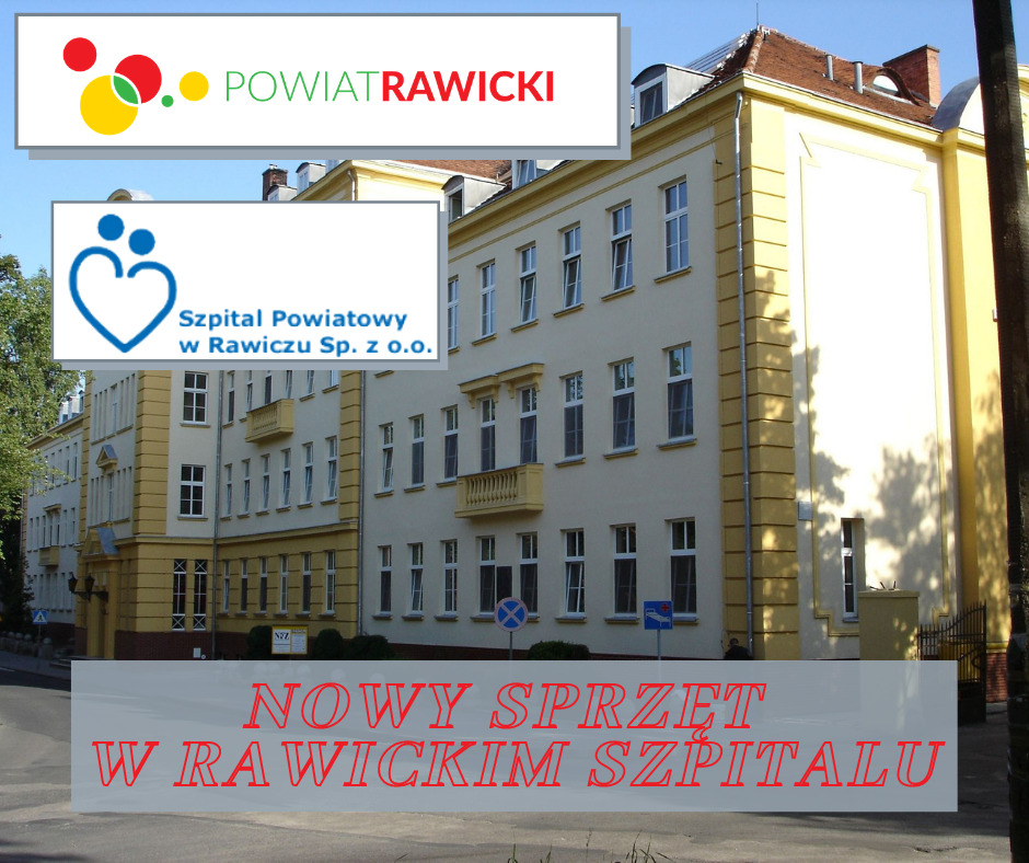 Nowy sprzęt dla szpitala w Rawiczu