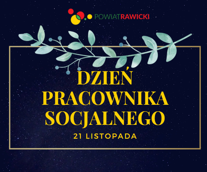 Dzień Pracownika Socjalnego - 21 listopada