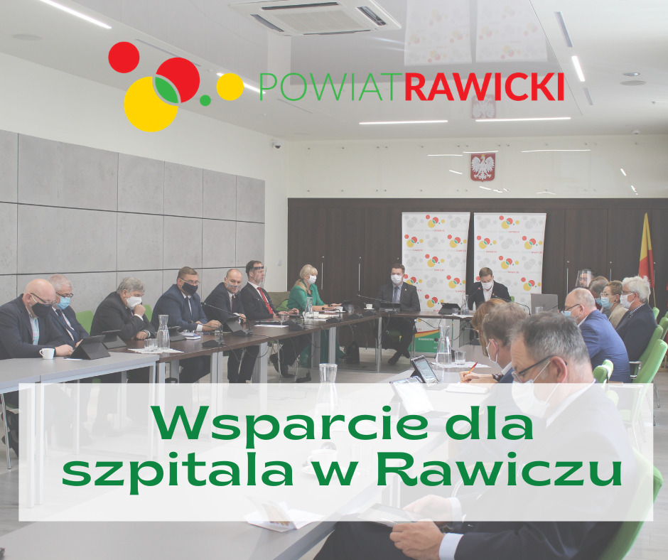 Wspracie dla szpitala w Rawiczu - Rada Powiatu Rawickiego