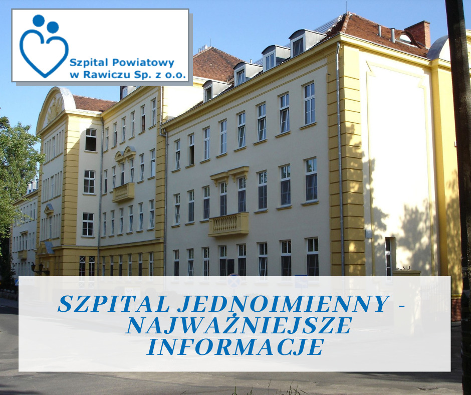 Szpital jednoimienny - najwazniejsze informacje