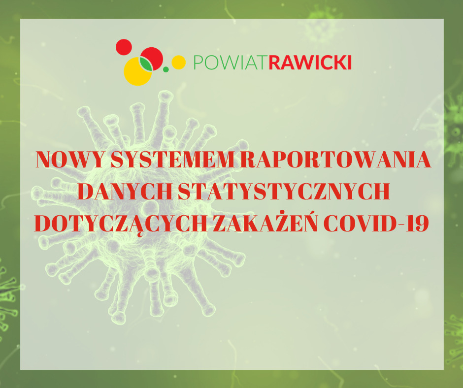 Nowy system raportowania danych statystycznych dotyczących zakażeń covid-19