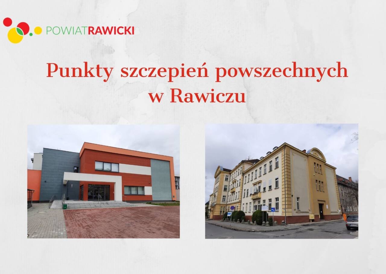 Ruszyła akcja szczepień w punktach szczepień powszechnych w powiecie rawickim