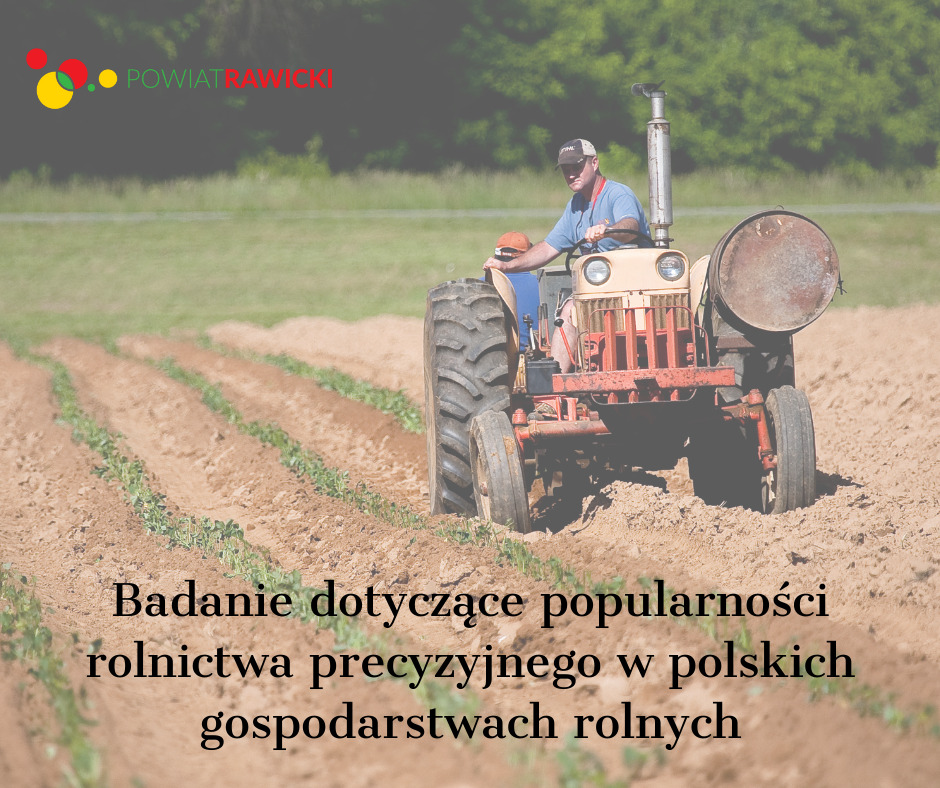 Badanie dotyczące popularności rolnictwa precyzyjnego w polskich gospodarstwach rolnych