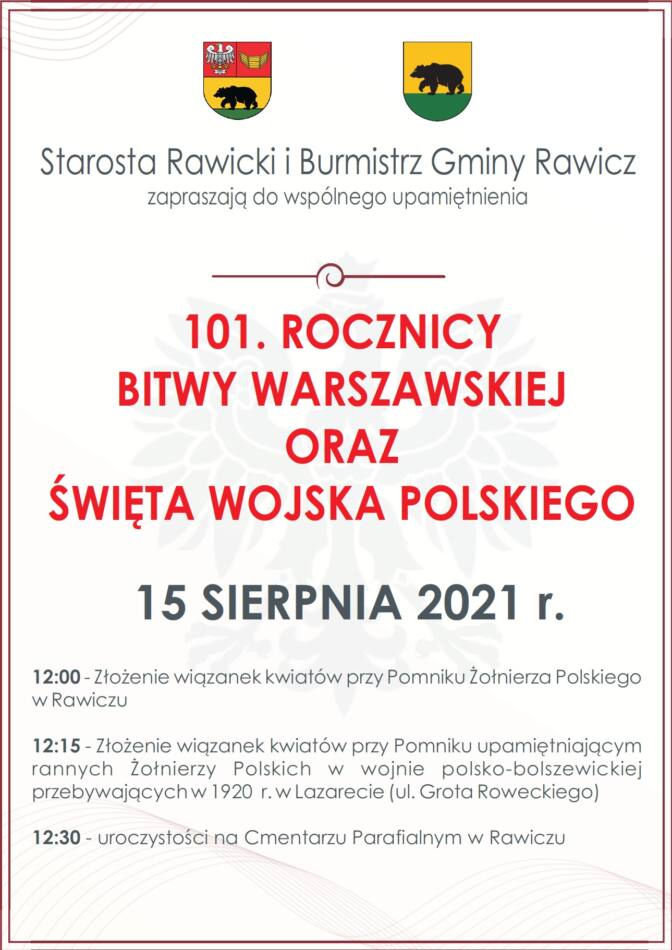 Rocznica Bitwy Warszawskiej i