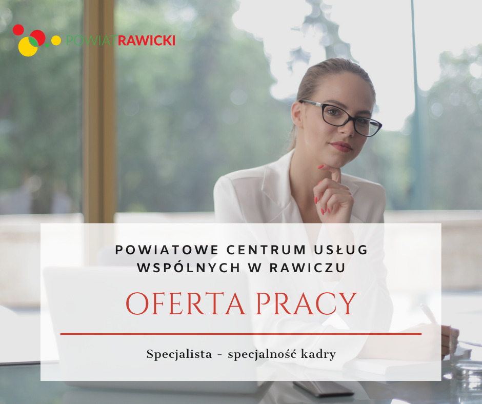 Oferta pracy - specjalista kadry