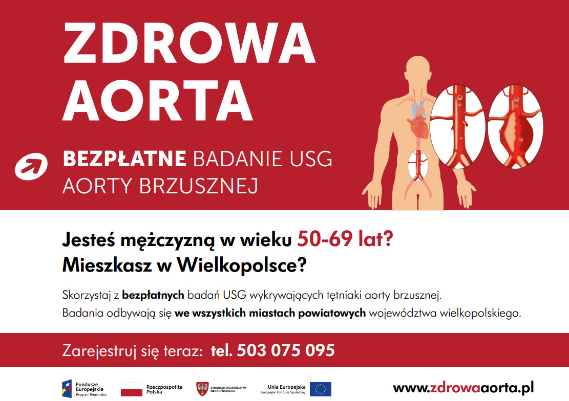 Bezpłatne badanie USG aorty brzusznej