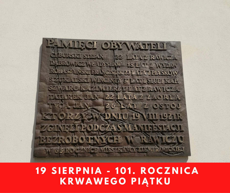 Rocznica "krwawego piątku" - 19 sierpnia 2022 r.